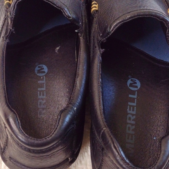 Merrell Men's Leather Performance Shoes Size 10.5 Driving Shoes - Picture 5 of 13